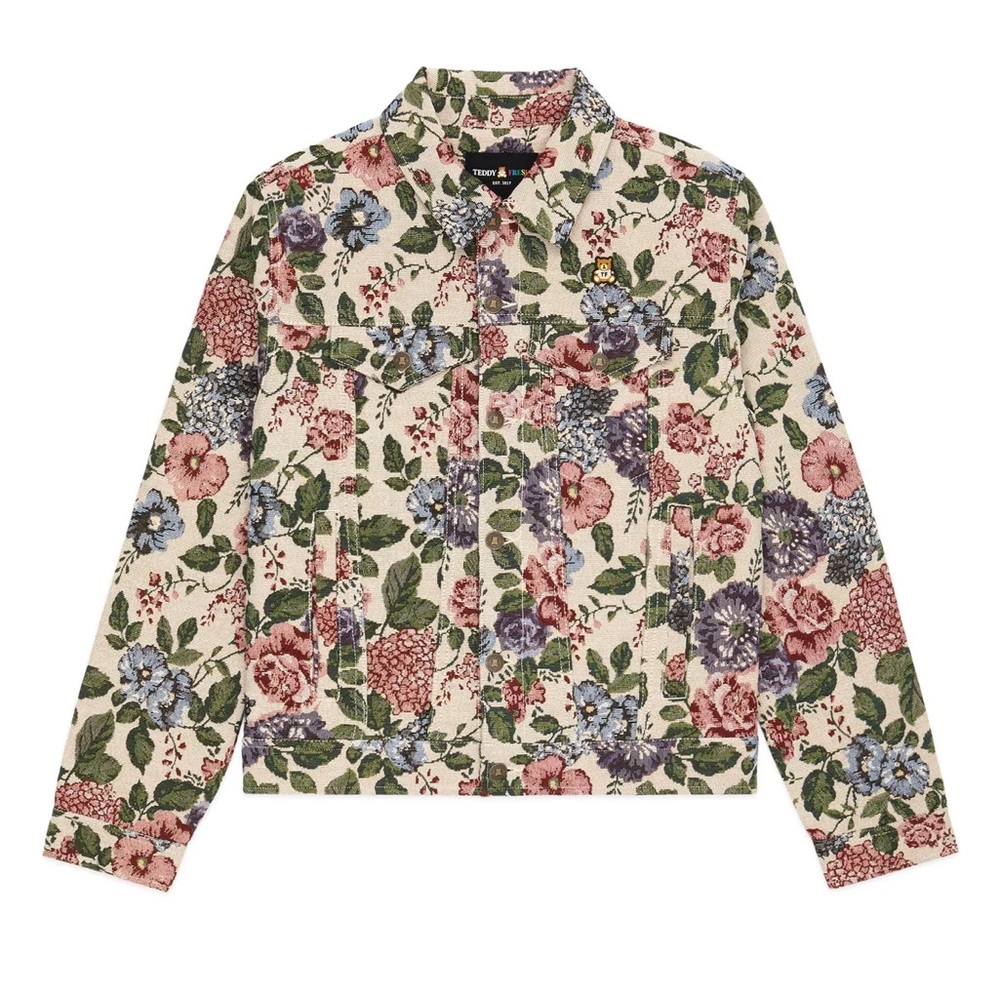 NWT! Teddy fresh tapestry jacket